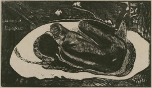 Manao Tupapau (Geist der Toten wacht) von Paul Gauguin