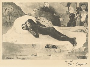 Manao Tupapau Sie wird von einem Geist heimgesucht, 1894