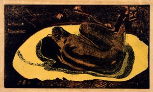 Manao Tupapau Geist der Toten schaut zu, 1893-1894 von Paul Gauguin
