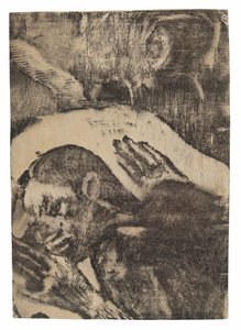 Manao tupapau (Sie denkt an den Geist oder Der Geist denkt an sie) von Paul Gauguin