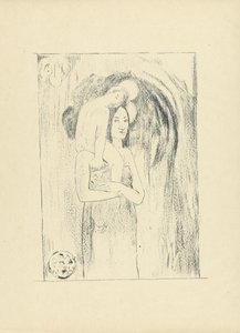 Maria mit Kind (Ja Orana Maria) von Paul Gauguin
