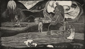 Maruru (Dankesgaben) von Paul Gauguin