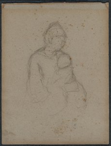 Mutter und Kind recto, 1870er Jahre
