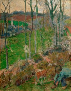 Landschaft in Pont-Aven, Bretagne