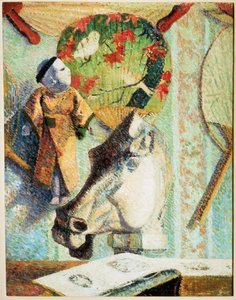 Stillleben mit Pferdekopf von Paul Gauguin