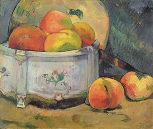 Stillleben mit Pfirsichen, um 1889