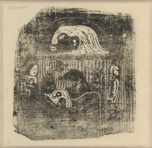Te Atua (Die Götter) Kleine Platte [verso]