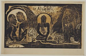 Te Atua Die Götter aus der Serie Noa Noa, 1893-1894 von Paul Gauguin