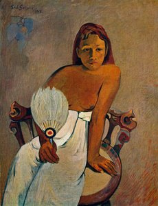 Das Mädchen mit einem Fächer, 1902