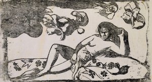 Die Frau des Königs von Paul Gauguin