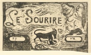 Titelseite für Le Sourire von Paul Gauguin