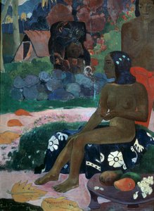 Vairaumati Tei Oa Ihr Name ist Vairaumati, 1892 von Paul Gauguin