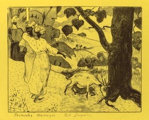 Volpini Suite: Martinique Pastorale Pastorales Martinique, 1889 von Paul Gauguin
