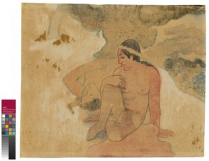 Was! Bist du eifersüchtig?, 1894 von Paul Gauguin