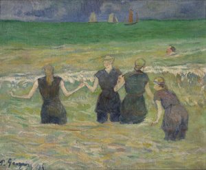 Frauen beim Baden