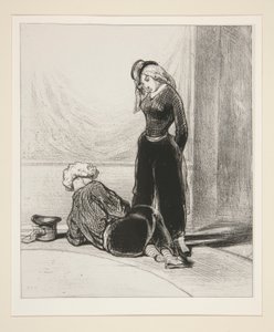 (EN DEBARDEURS.) von Paul Gavarni