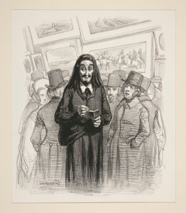 A la calomnie von Paul Gavarni