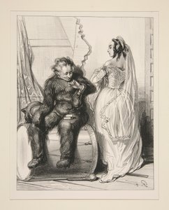 Allons, ma fille, de l von Paul Gavarni