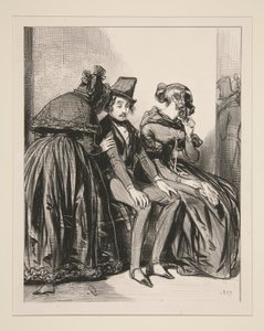 Maskenball von Paul Gavarni