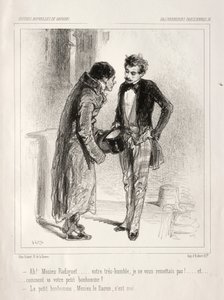 Baliverneries Parisiennes von Paul Gavarni