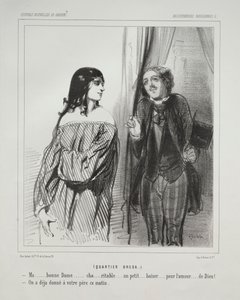 Baliverneries Parisiennes von Paul Gavarni