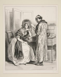 Bordereau von Paul Gavarni