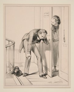 Buckel der Neugier von Paul Gavarni