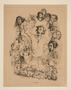 CAUCHEMAR. von Paul Gavarni
