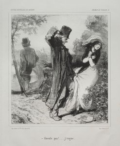 Chemin de Toulon von Paul Gavarni