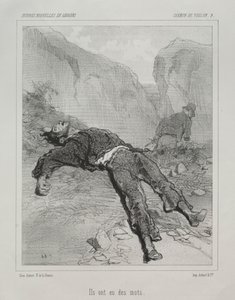 Chemin de Toulon von Paul Gavarni
