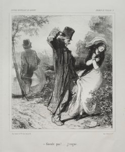 Chemin de Toulon von Paul Gavarni