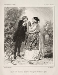Des Mères de Famille! von Paul Gavarni