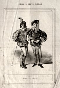 Histoire du Costume en France: Juges diseurs, 1843