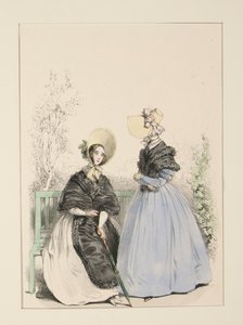 Juli 1837. Strohhüte