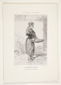 Die Zitronenhändlerin von Paul Gavarni