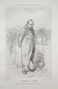 Der Gartenliebhaber von Paul Gavarni