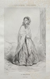 Die Bäckerin von Paul Gavarni