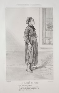 Das Lied der Straßen von Paul Gavarni
