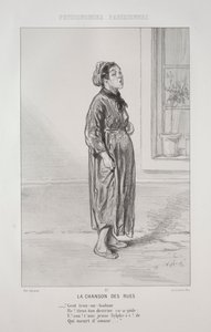 Das Lied der Straßen von Paul Gavarni