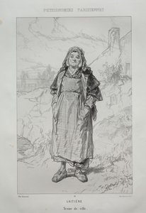 Milchmädchen von Paul Gavarni