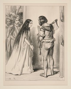 Der Henker: - Ich sage dir, du machst Augen auf den Kleinen von Paul Gavarni