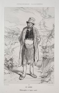Der Montag von Paul Gavarni