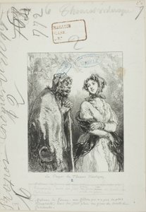 Les-Parents-Terribles Serie: Mrs. Woman is a Majesty von Paul Gavarni