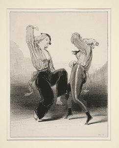 Die Arthurs liegen, die Ratten tanzen. von Paul Gavarni