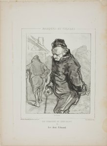 Les Invalides du Sentiment: Die beiden Edmond von Paul Gavarni