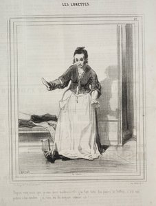 Les Lorettes von Paul Gavarni