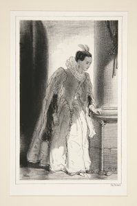 Marguerite de France. 1560. von Paul Gavarni
