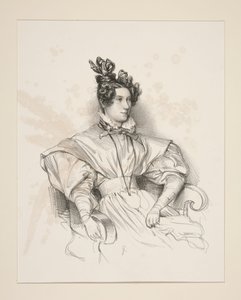 Frau Mangin von Paul Gavarni