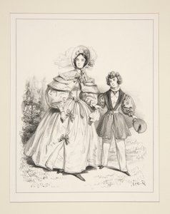 Morgenmantel. 1835. von Paul Gavarni