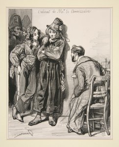 Nr. 2 - Vous ignoriez que cette danse fut defendue par autorite? von Paul Gavarni